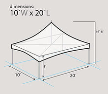 TentandTable 10' x 20' High Peak Frame Party Tent White