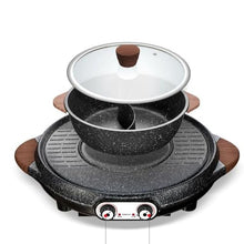 Hot Pot Barbecue Integrated Pot Home Smokeless Electric Barbecue Pan Roaster Electric Grill Kitchen Appliances