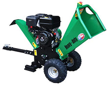 All Power America APWC9310 Woodchipper Mulcher JD Engine 15HP 420cc Shredder 5" Opening with Off-Road Tow Hitch, 5 inch, Green/Black