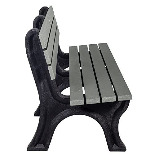 Sequoia Professional Aurora Park Bench 6 ft Coastal Teak