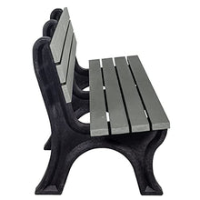 Sequoia Professional Aurora Park Bench 6 ft Coastal Teak