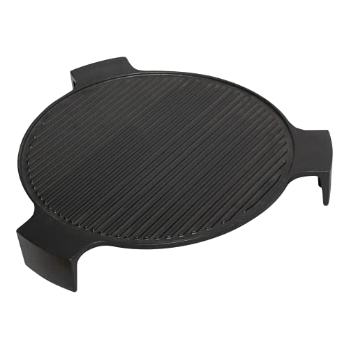 OLIGAI Cast Iron Plate Setter for XL Big Green Egg 19.5" Heat Deflector Smoking Stone,Fits 24" Grills Durable Heat Deflector for Smoking,Grilling,Indirect Cooking Compatible with XL BGE Accessories