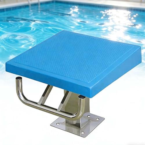JYETAXDISS Professional Heavy Duty Diving Board, Stainless Steel Pool Jumping Platform, Maximum Load Capacity 250kg (550lbs), Ideal for Training and Recreational Use