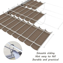 Retractable Pergola Canopy Cover - U Shape Wave Sail Shade,