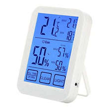 A1DFDFGOQSFG Digital Hygrometer Indoor Thermometer Huty Meter Room Thermometer with Fast Refresh Accurate Temperature Huty Monitor for Home, Bedroom, Baby Room, Office, Greenhouse, Cellar (Size : On