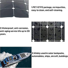 250W Solar Panel, with 30A Charge Controller Foldable Solar Panel Solar Generator, Emergency Power Supply for Outdoor Camping Travel Fishing,4 * 250W
