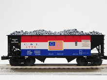 M.T.H. Electric Trains Lionel Cambria & Indiana Die-Cast Twin Hopper 2 Pack Multicolor