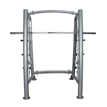 Fitness First Smith Machine with Olympic Weight Plate Storage Silver