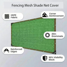 ACFBGFV Shade Cloth 90% Sun Shade Fabric Privacy Screen Shade Cover Patio Canopy with Grommets Shade Net for Garden Outdoor Pergola 32 ' x 45 ' - Green