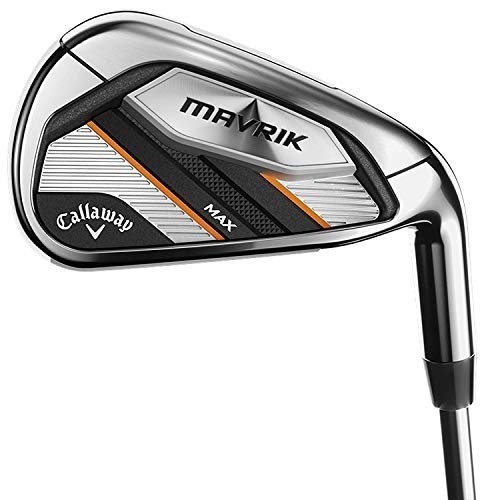 Callaway Golf 2020 Mavrik Max Iron Set 8 Clubs Right Hand Steel Stiff Grey Black