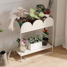 IBONSON Multi Tiered Plant Stand Indoor Outdoor Balcony Iron Flower Rack Storage Rack Living Room Multi-Layer Flower Rack Plant Display Rack Corner Outdoor Plant Stand