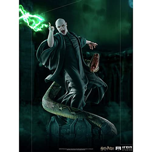 Iron Studios Voldemort and Nagini 1:4 Scale Collectible Figure 19" Black