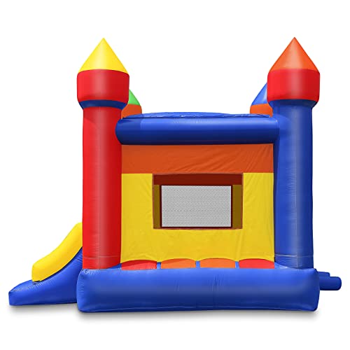 Cloud 9 Commercial Grade Castle Bounce House 13' x 13' Multicolor