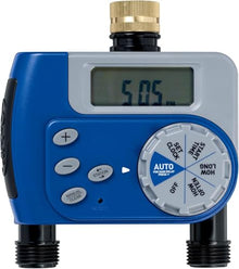 5-Pack Orbit 27133 2-Outlet Hose Watering Timer (2 Outlet Brass) - Dual Outlet Timer for Efficient Garden Irrigation