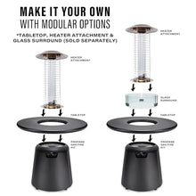 TIKI 28.5-Inch Customizable Propane Fire Pit, 40,000 BTU Outdoor Gas Fire Pit with Lava Rocks & Burner Cover – Modern Black Design for Patio, Backyard, and Outdoor Spaces