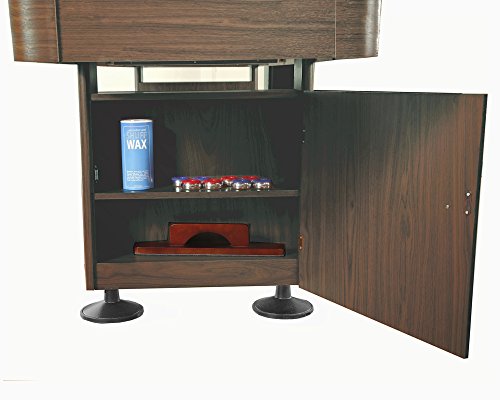 Hathaway Challenger 12-Ft Shuffleboard Table Walnut
