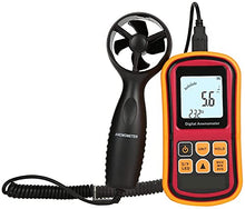 CARUTU Handheld Anemometer, Anemometer Wind Speed Meter with Backlight Max/Min/Avg Functions, for Measuring Wind Speed