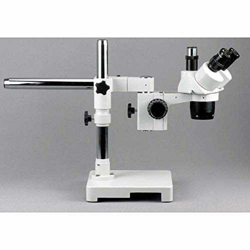 AmScope Trinocular Stereo Microscope 20X/40X Magnification Clear