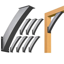 LQSYBHD Arc 45 Degree Angle Support Bracket Pergola Accessories for Gazebos Decks Porches Log Cabins Angle Corner Braces Inside Joint Heavy Duty Corner Brace Support(Size:8pcs)