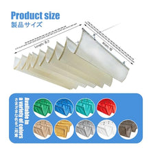 YFAURNDE Waterproof Retractable Cover, Retractable Wave Canopy Pergola Cover, Includes an Installation Kit; Suitable for Backyards, Patios, Gardens, and Gazebos.(W:3.2m/10.5ftxL:7m/22.9ft)