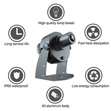 50W Custom Logo Pattern IP65 Waterproof Outdoor GOBO Projector Light for Advertising Promotional Wedding Party Shopping Mall