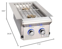 American Outdoor Grill L-series Drop-in Propane Gas Double Side Burner