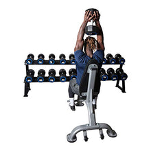 Fitness First Urethane Encased Dumbbells 100lbs Black