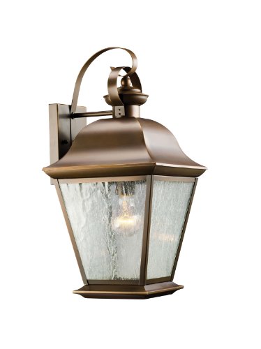 Kichler Mount Vernon Outdoor Wall Light, Olde Bronze