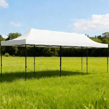 Canopy Tent with Carry Bag and Sand Bags for Parties，Modern Design Outdoor Canopies Gazebos & Pergolas with Three-Level Adjustable Legs (White)