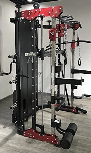 NNI FITNESS 2023 Commercial Smith Machine Red