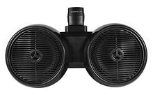 Rockville 2 Dual 8" Wakeboards with 6.5" Speakers & 6-Channel Amplifier Kit Black