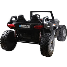MotoTec Baja UTV 4x4 24v Carbon Fiber RC Black