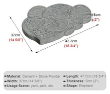 Garden Stepping Stones, Garden Stone, Garden Stepping Stone for Outside, Decorative Walking Stone for Flower Bed Lawn Path