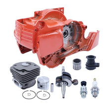 Crankcase Crankshaft 50mm Cylinder Kit Fit for 362 365 371 372 Chainsaw Piston Rings Needle Bearing Spark Plug Parts