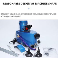 Vdniduir 800w Electric Glass Edging Machine,Portable Glass Edger,Straight Edge Round Edge Edge Grinder,for Marble Stone Tile