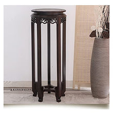 RWGOVLU Flower pot stand Wooden Plant Display Stand Base Vintage Round Shape Rack Modern Decorative Flower Pot Base Stand for Home Balcony Garden Plant stool