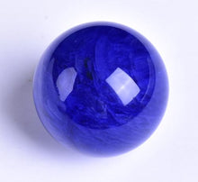 FOTCFATEV Smelting Blue Crystal Ball Quartz Sphere with Stand,Magic Gemstone Sculpture Figurine,16cm/6.3in