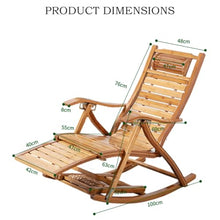 Chinese Lazy Rattan Chair, Smooth Touch, Backrest Can Be Adjusted 170° Freely, for Garden Porch Balcony Leisure Use(B,100 * 110 * 48cm)