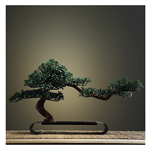 YXIANG56Q Fake Plants Creative Office Ornaments new Weathered Wood Welcoming Guest Room Study Hall Corridor Ornament Bonsai Gift Crafts Bonsai Tree(D)