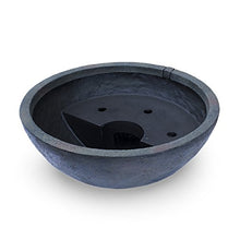 Aquascape Aquatic Patio Pond, Container Water Garden, 40-Inch Round, Green Slate | 98859