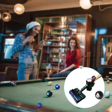 McbeAn Electric Pool Table Cloth Cleaner, 160W Handheld Table Cloth Vacuum Cleaner with 2-Speed Adjustment & LED Light, 2 Brush Heads, Suitable for Pool Table, Car Seat Cleaning