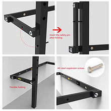 EAS1SOOPE Foldable Power Rack Wall Mounted Squat Rack