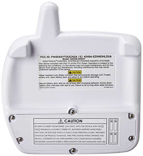 Pentair EasyTouch Pool and Spa Control System White