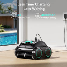 WYBOT C1 Cordless Robotic Pool Vacuum for Inground Pools (Star Black)