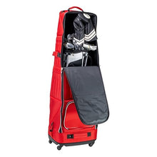 Izzo High Roller Golf Travel Bag - Golf Club Travel Cover - Red/White