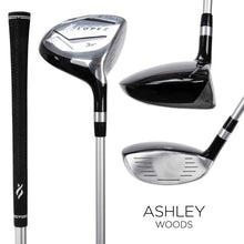 Nancy Lopez Golf Ashley 18PC Complete Golf Clubs, Cart Bag Package Set - Geo Star