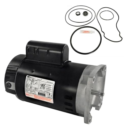 Replacement for Puri Tech Motor Kit Repl Replacement for Pentair Whisperflo 1.5HP WF-26 AO Smith B2854 GO-KIT-32