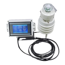 CVGfko Temperature Humidity Noise PM2.5 Pressure Light Rainfall Ultrasonic Weather Station with Portable Display