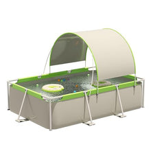 Metal Frame Swimming Pool, Multi-Directional Support to Maintain Stability, for Adults (1.9m)