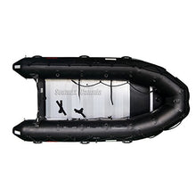 Seamax Ocean430T Commercial Grade PVC Inflatable Boat 14ft Black